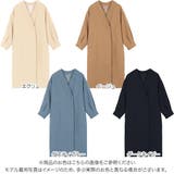 ボリュームスリーブノーカラーコート［K1065］ | KOBE LETTUCE | 詳細画像2 