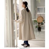 ボリュームスリーブノーカラーコート［K1065］ | KOBE LETTUCE | 詳細画像7 