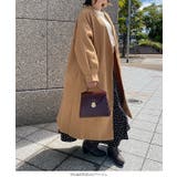 ボリュームスリーブノーカラーコート［K1065］ | KOBE LETTUCE | 詳細画像8 