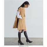 トレンチ風ロングジレベスト 秋 秋服 | KOBE LETTUCE | 詳細画像7