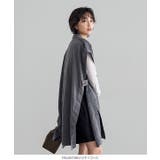 トレンチ風ロングジレベスト 秋 秋服 | KOBE LETTUCE | 詳細画像9