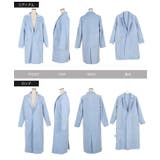 [ ミディアム/ロング ]シンプルテーラードコート［K1189］ | KOBE LETTUCE | 詳細画像18 