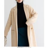 [ ミディアム/ロング ]シンプルテーラードコート［K1189］ | KOBE LETTUCE | 詳細画像10 