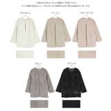 フェイクファーノーカラーコート［K1233］ | KOBE LETTUCE | 詳細画像9 