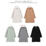 [ M L XL ] 2wayフード付きストレッチロングコート［K1239］ | KOBE LETTUCE | 詳細画像30 