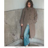 チェック柄ブラック | ケープ取り外し2wayスタンドカラーロングコート［K1258］冬 | KOBE LETTUCE