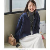 ライナー付き2way撥水ペプラムマウンテンパーカー［K1339］ | KOBE LETTUCE | 詳細画像8 