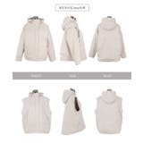 袖取り外しOK 2WAYミディアムアウター 袖取り外しOK | KOBE LETTUCE | 詳細画像17 