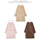 ファーフリースダッフルコート［K1384］ ファー フリース | KOBE LETTUCE | 詳細画像13 