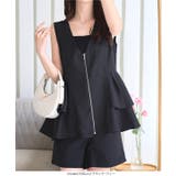 ペプラムフリルジレベスト［K1391］ペプラム ベスト ジレ | KOBE LETTUCE | 詳細画像12 