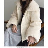 ビッグリボンスタンドカラー中綿ブルゾンコート ビッグリボン スタンドカラー | KOBE LETTUCE | 詳細画像5 