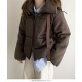 ビッグリボンスタンドカラー中綿ブルゾンコート ビッグリボン スタンドカラー | KOBE LETTUCE | 詳細画像10 