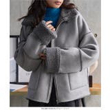 ムートンボアライダースコート ムートンボア ライダース | KOBE LETTUCE | 詳細画像7