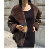 ファー裏地ムートンorフェイクレザーコート オーバーサイズ コート | KOBE LETTUCE | 詳細画像4 