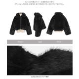 ミックスロングファーブルゾンコート ミックス ファー | KOBE LETTUCE | 詳細画像11 