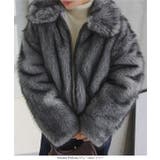 ミックスロングファーブルゾンコート ミックス ファー | KOBE LETTUCE | 詳細画像7 