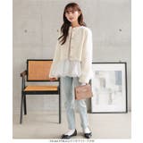 取り外し可能ファーつきフェイクウールアウター 取り外し可能 ファーつき | KOBE LETTUCE | 詳細画像11 