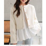 取り外し可能ファーつきフェイクウールアウター 取り外し可能 ファーつき | KOBE LETTUCE | 詳細画像10 