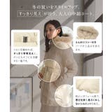 ベルト付きファーフード中綿コート 中綿コート ベルト付き | KOBE LETTUCE | 詳細画像2 