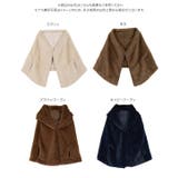 ファーケープマント［K1415］ ファーケープマント レディース | KOBE LETTUCE | 詳細画像11 