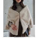 ファーケープマント［K1415］ ファーケープマント レディース | KOBE LETTUCE | 詳細画像5 