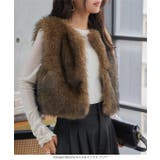 クロップドファージレベスト クロップド ファー | KOBE LETTUCE | 詳細画像4