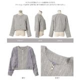 パールトリムツイードジャケット［K1424］ ツイードジャケット パールトリム | KOBE LETTUCE | 詳細画像10 