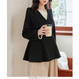 ペプラムジャケット［K1426］ | KOBE LETTUCE | 詳細画像8 