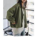 裾バルーンジップブルゾン［K1433］ ジップブルゾン 裾バルーン | KOBE LETTUCE | 詳細画像4 