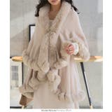 フェイクファーケープコート［K1434］ フェイクファー ケープコート | KOBE LETTUCE | 詳細画像4 