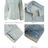 ブークレーデニムシャツジャケット［K1438］ デニムシャツ ジャケット | KOBE LETTUCE | 詳細画像13 