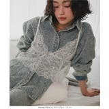 ブークレーデニムシャツジャケット［K1438］ デニムシャツ ジャケット | KOBE LETTUCE | 詳細画像8 