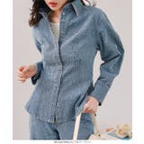 ブークレーデニムシャツジャケット［K1438］ デニムシャツ ジャケット | KOBE LETTUCE | 詳細画像2 