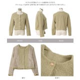 ブークレショート丈ジャケット［K1440］ ショート丈 ジャケット | KOBE LETTUCE | 詳細画像9 