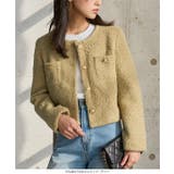 ブークレショート丈ジャケット［K1440］ ショート丈 ジャケット | KOBE LETTUCE | 詳細画像2 