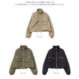 デザインポケットシャーリングスリーブブルゾン［K1442］ ブルゾン ジャケット | KOBE LETTUCE | 詳細画像10 