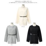 2点セットベルトつきニットコート［K1451］2点セット ベルトつき ニットコー… | KOBE LETTUCE | 詳細画像19 