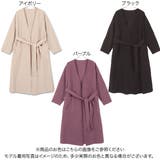 ベルト付きノーカラーライトコート［K939］ | KOBE LETTUCE | 詳細画像2 