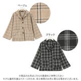 コットンチェック柄ジャケット レディース アウター | KOBE LETTUCE | 詳細画像2