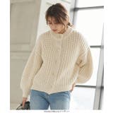 ハンドタッチニットカーディガン［K965］ | KOBE LETTUCE | 詳細画像6 