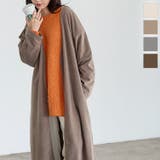 バックボタンスウェードノーカラーコート［K969］ | KOBE LETTUCE | 詳細画像10 