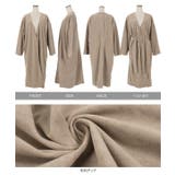 バックボタンスウェードノーカラーコート［K969］ | KOBE LETTUCE | 詳細画像12 