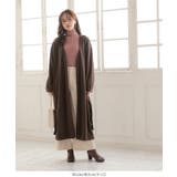 バックボタンスウェードノーカラーコート［K969］ | KOBE LETTUCE | 詳細画像9 