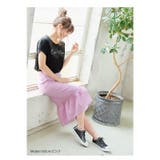 着映え力満点の主役級アイテム！ラッフルヘムミディ丈スカート レディース | KOBE LETTUCE | 詳細画像5 