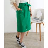 グリーン | [ 選べるサイズ ] 走れるストレッチタイトスカート［M239E］ | KOBE LETTUCE