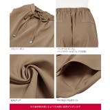 リボン付きリラックステーパードパンツボトムスバックウエストゴムクロップドフロント… | KOBE LETTUCE | 詳細画像17