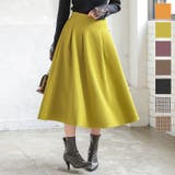 タックフレアスカート［M2601］ | KOBE LETTUCE | 詳細画像1 