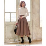 タックフレアスカート［M2601］ | KOBE LETTUCE | 詳細画像9 