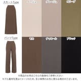 選べる2typeカットできるリブ生地ボトムス レディース ウエストゴム | KOBE LETTUCE | 詳細画像2