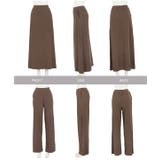 選べる2typeカットできるリブ生地ボトムス レディース ウエストゴム | KOBE LETTUCE | 詳細画像38